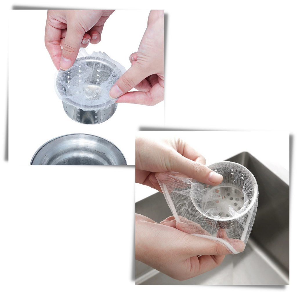 Pack of Filter Mesh for Kitchen Sink